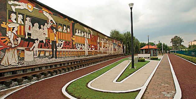 Antigua estación del ferrocarril a Cuernavaca